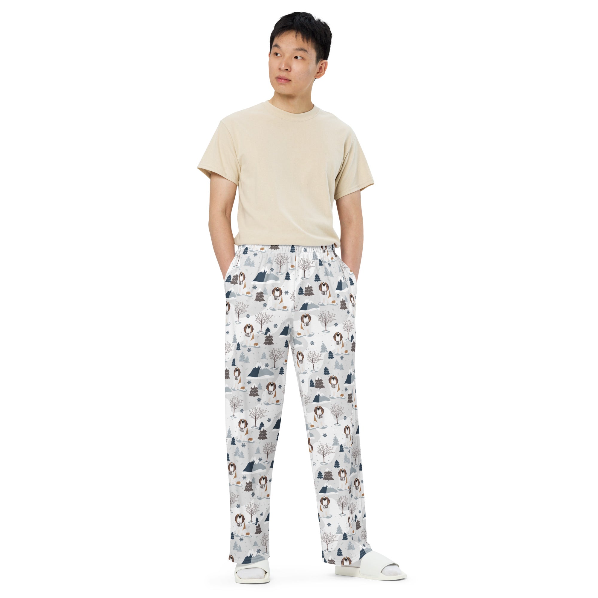 Alpine Saint Unisex Wide Lounge Pants - Lucy + Norman