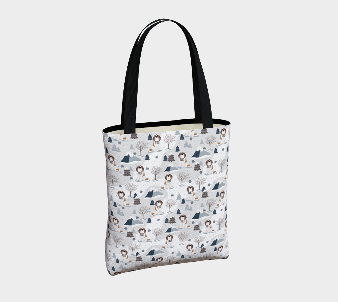 Alpine St Bernard Urban Tote Bag - Lucy + Norman