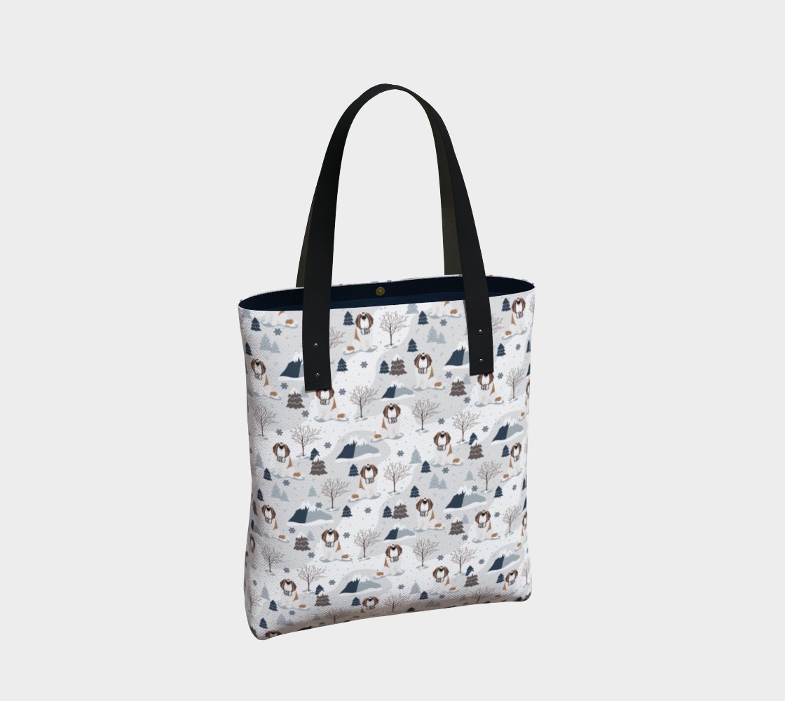 Alpine St Bernard Urban Tote Bag - Lucy + Norman