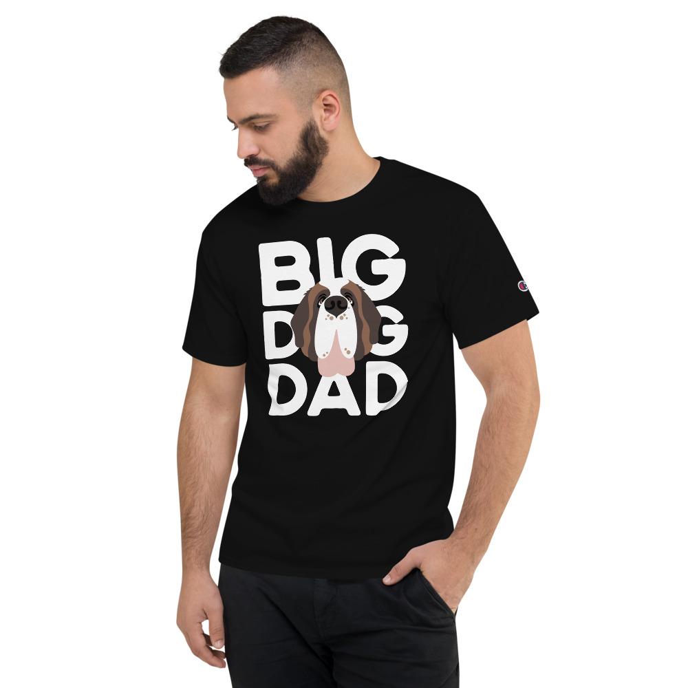 St Bernard Big Dog Dad Champion T-Shirt - Lucy + Norman