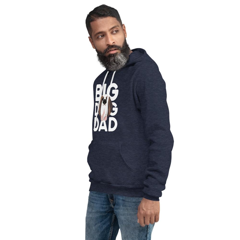 Big Dog Dad Fleece Hoodie - Lucy + Norman