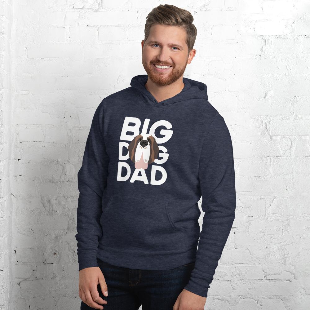 Big Dog Dad Fleece Hoodie - Lucy + Norman