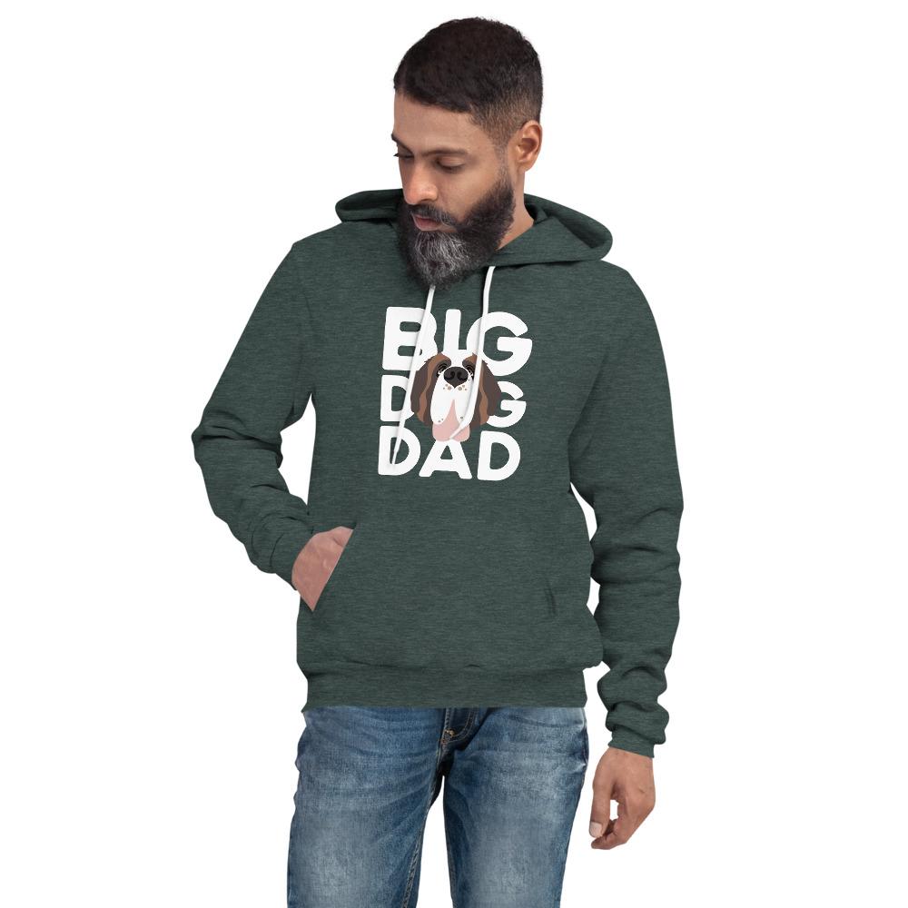 Big Dog Dad Fleece Hoodie - Lucy + Norman