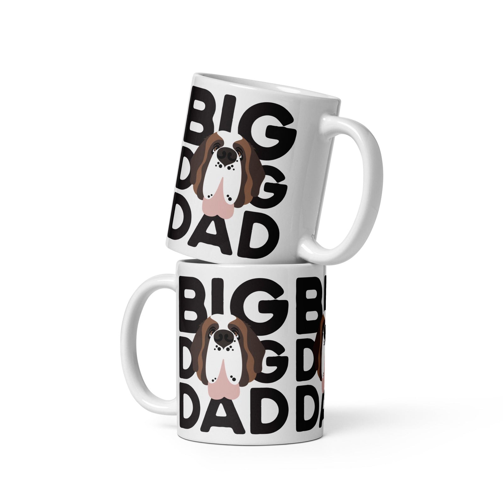 Big Dog Dad Mug - Black - Lucy + Norman