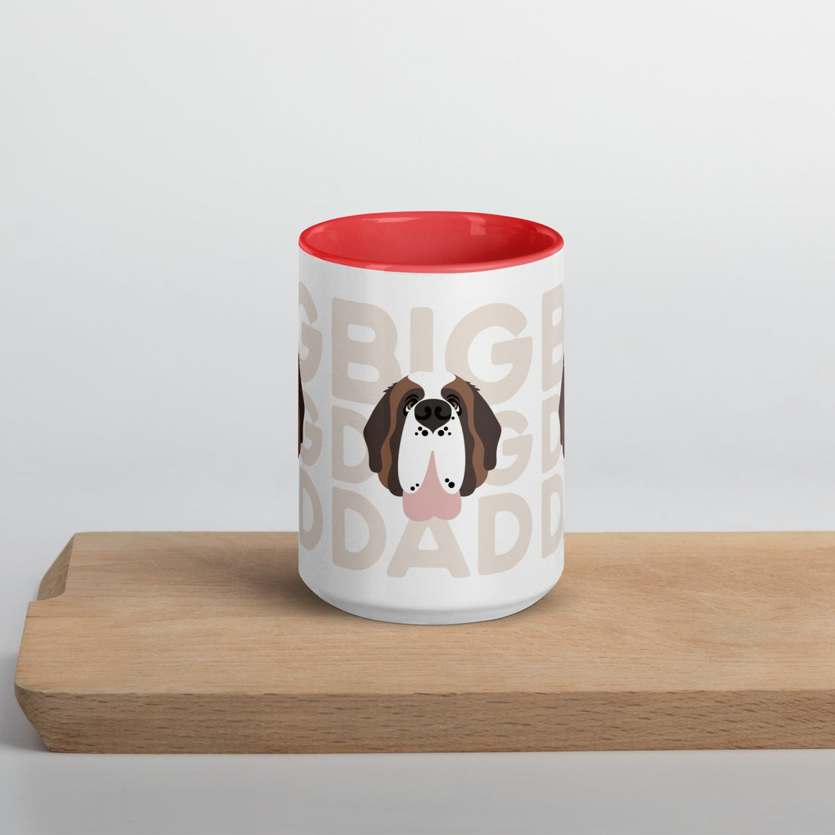 Big Dog Dad Mug + Color Inside - Lucy + Norman
