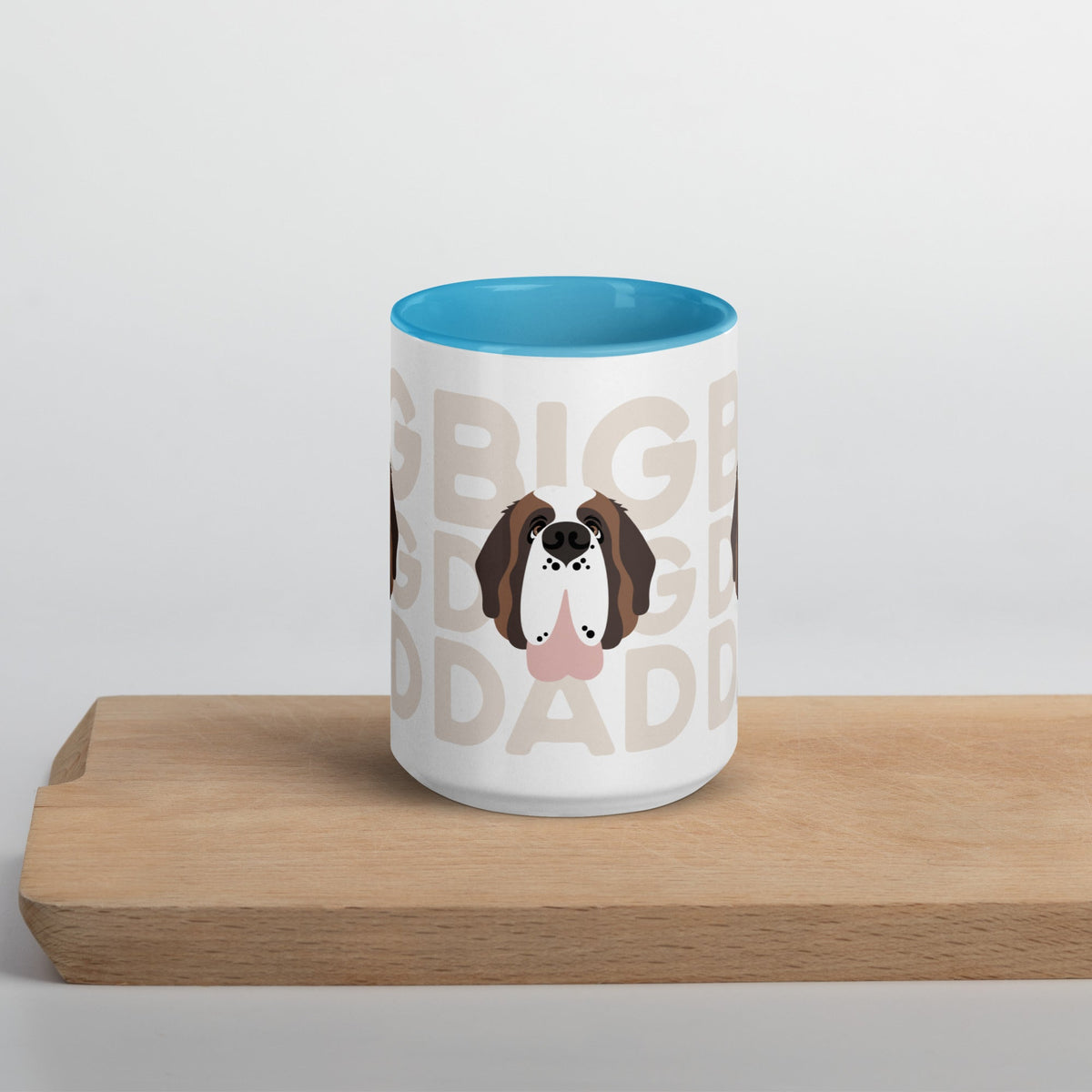Big Dog Dad Mug + Color Inside - Lucy + Norman