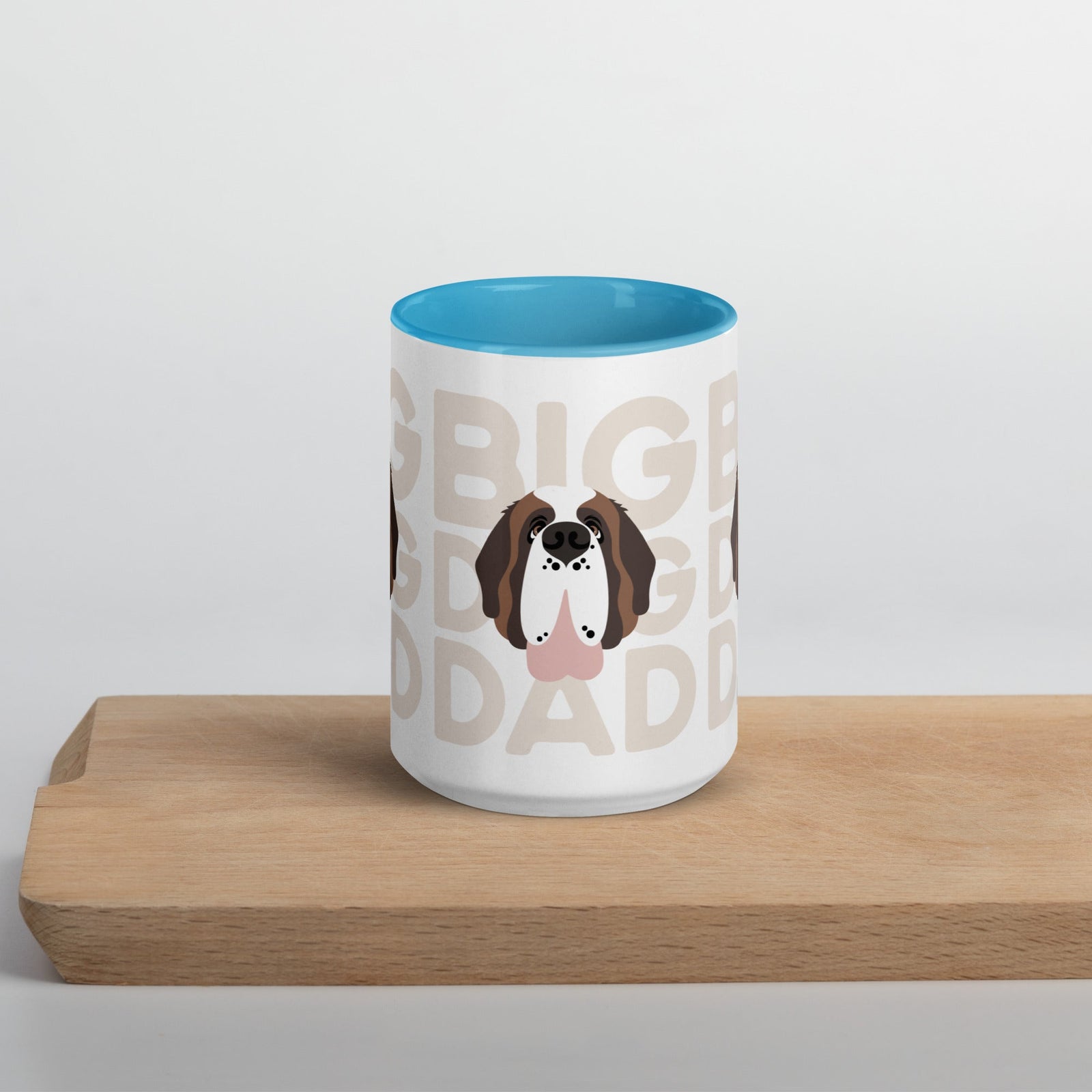Big Dog Dad Mug + Color Inside - Lucy + Norman