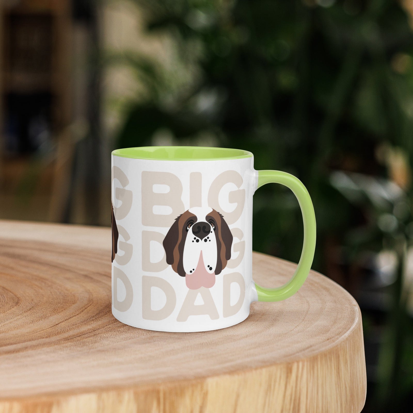Big Dog Dad Mug + Color Inside - Lucy + Norman