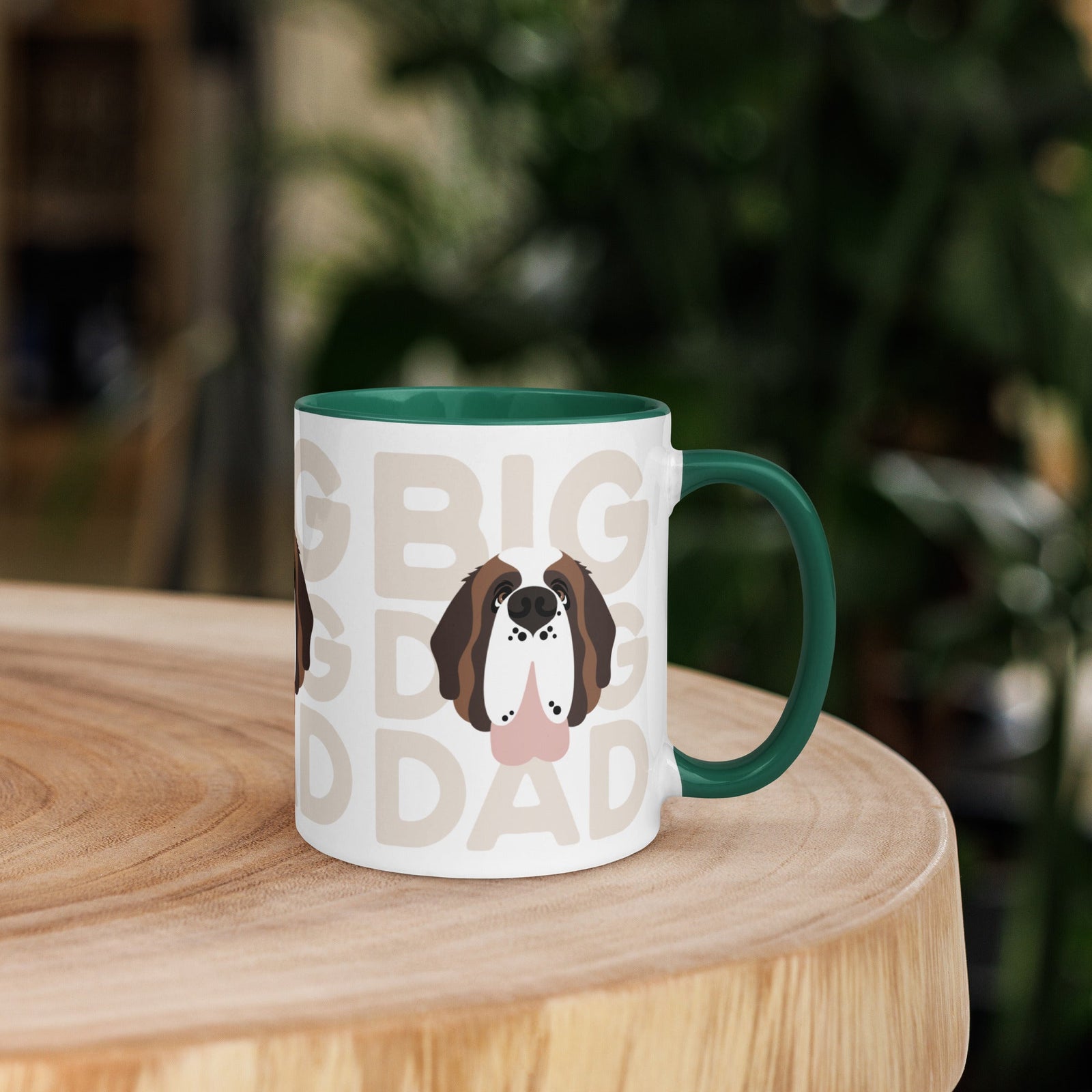 Big Dog Dad Mug + Color Inside - Lucy + Norman