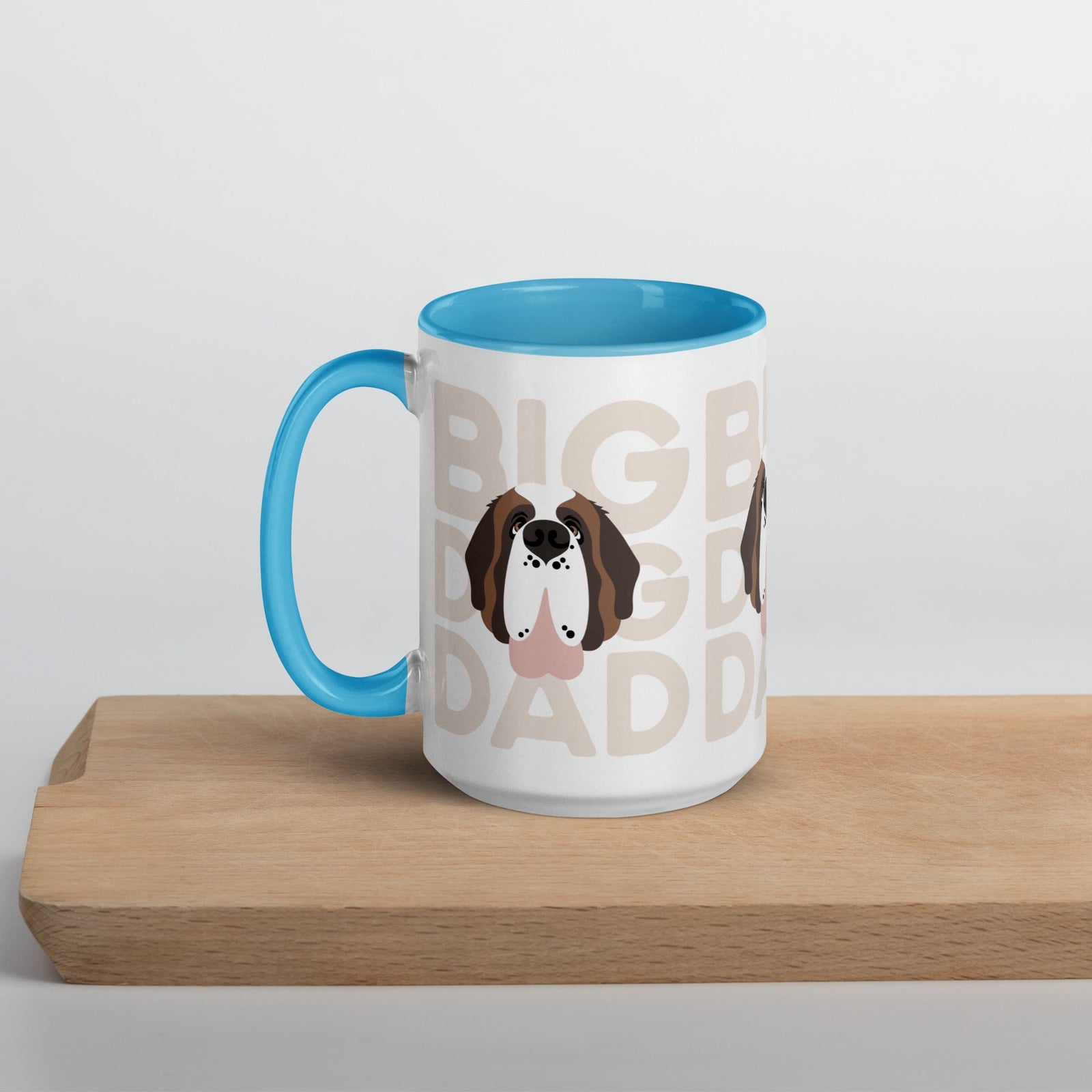Big Dog Dad Mug + Color Inside - Lucy + Norman