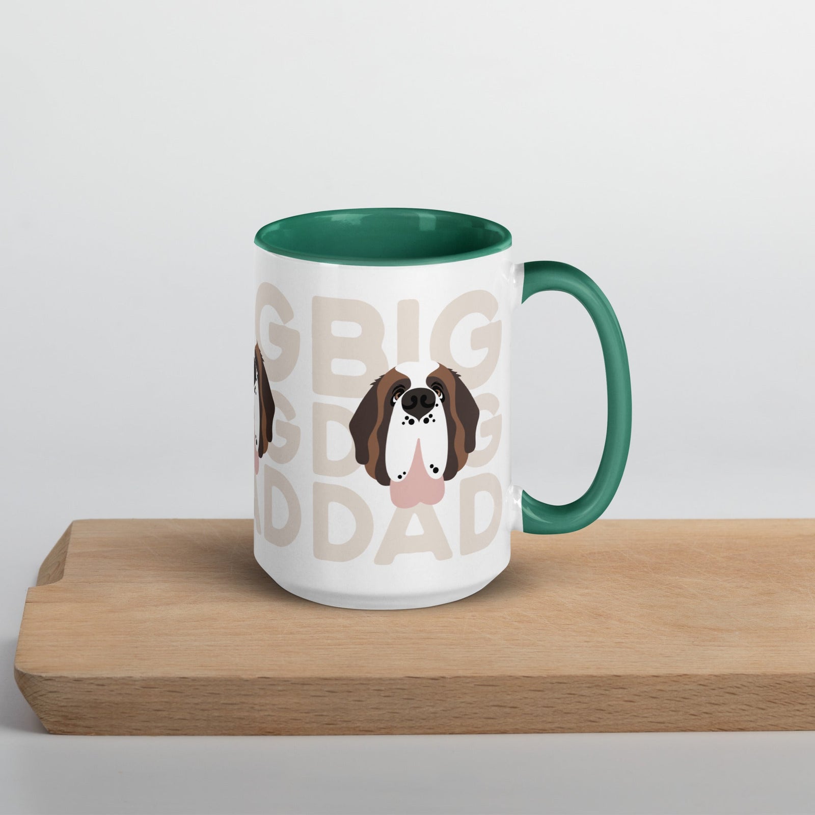 Big Dog Dad Mug + Color Inside - Lucy + Norman