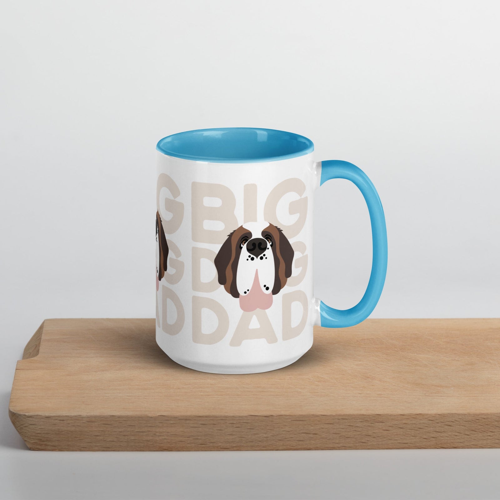 Big Dog Dad Mug + Color Inside - Lucy + Norman