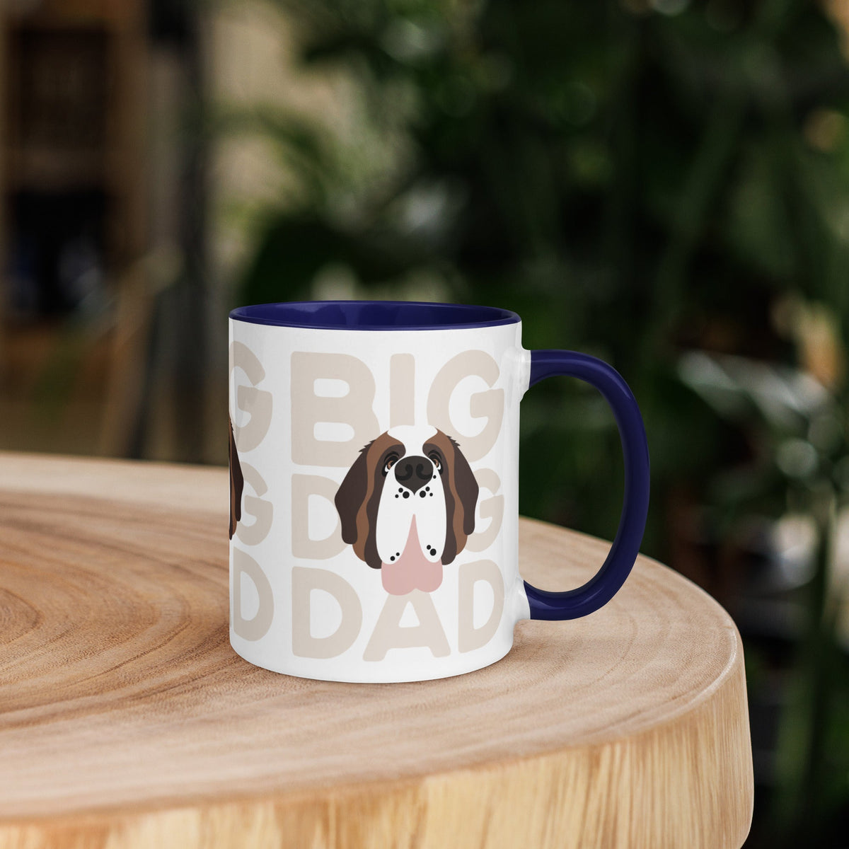 Big Dog Dad Mug + Color Inside - Lucy + Norman