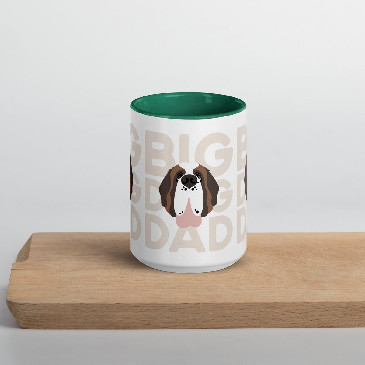 Big Dog Dad Mug + Color Inside - Lucy + Norman