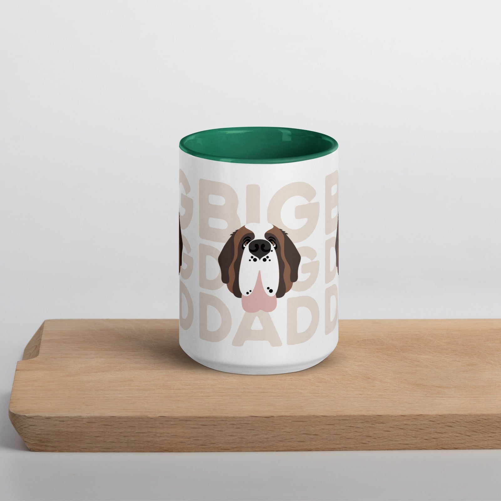 Big Dog Dad Mug + Color Inside - Lucy + Norman