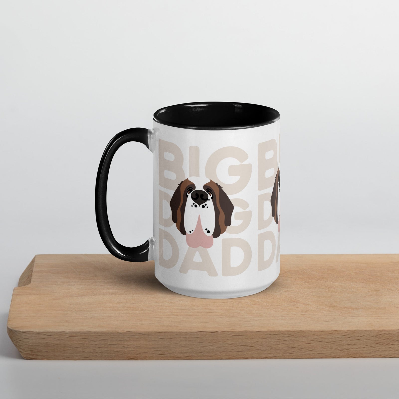 Big Dog Dad Mug + Color Inside - Lucy + Norman