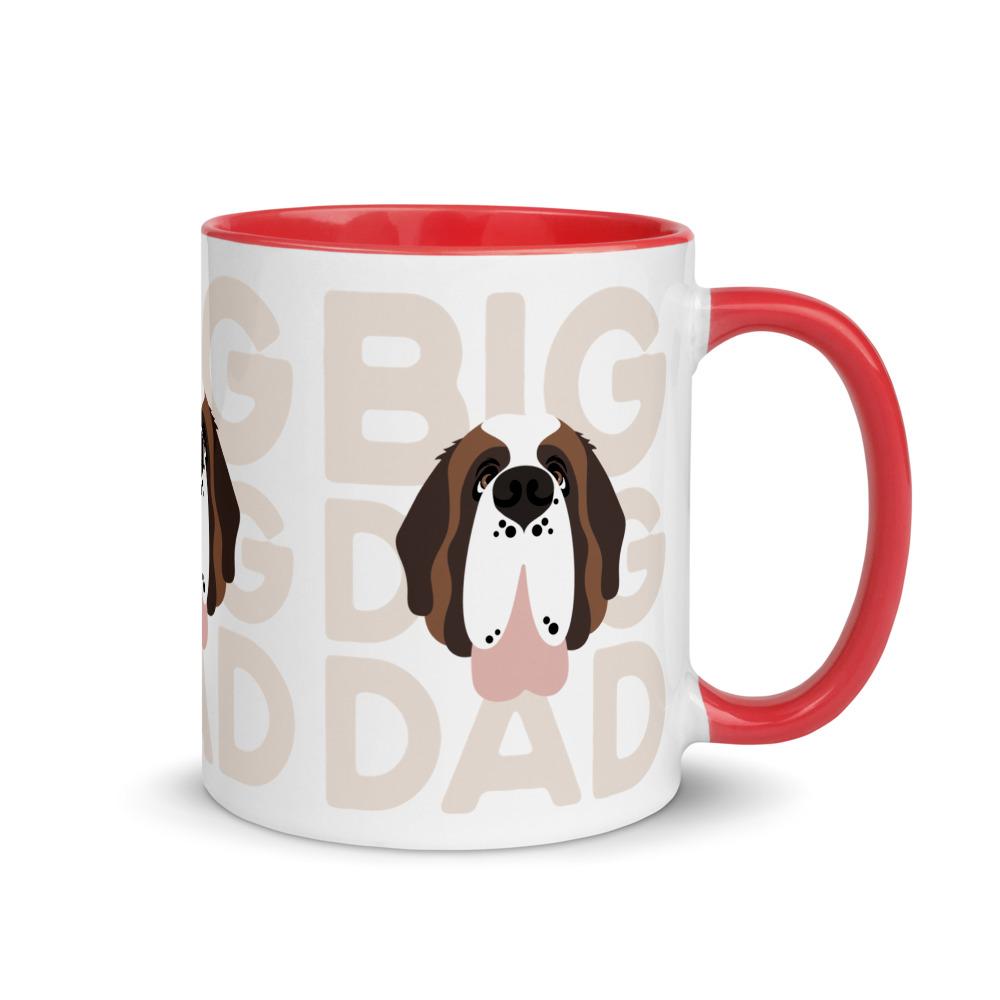 Big Dog Dad Mug + Color Inside - Lucy + Norman