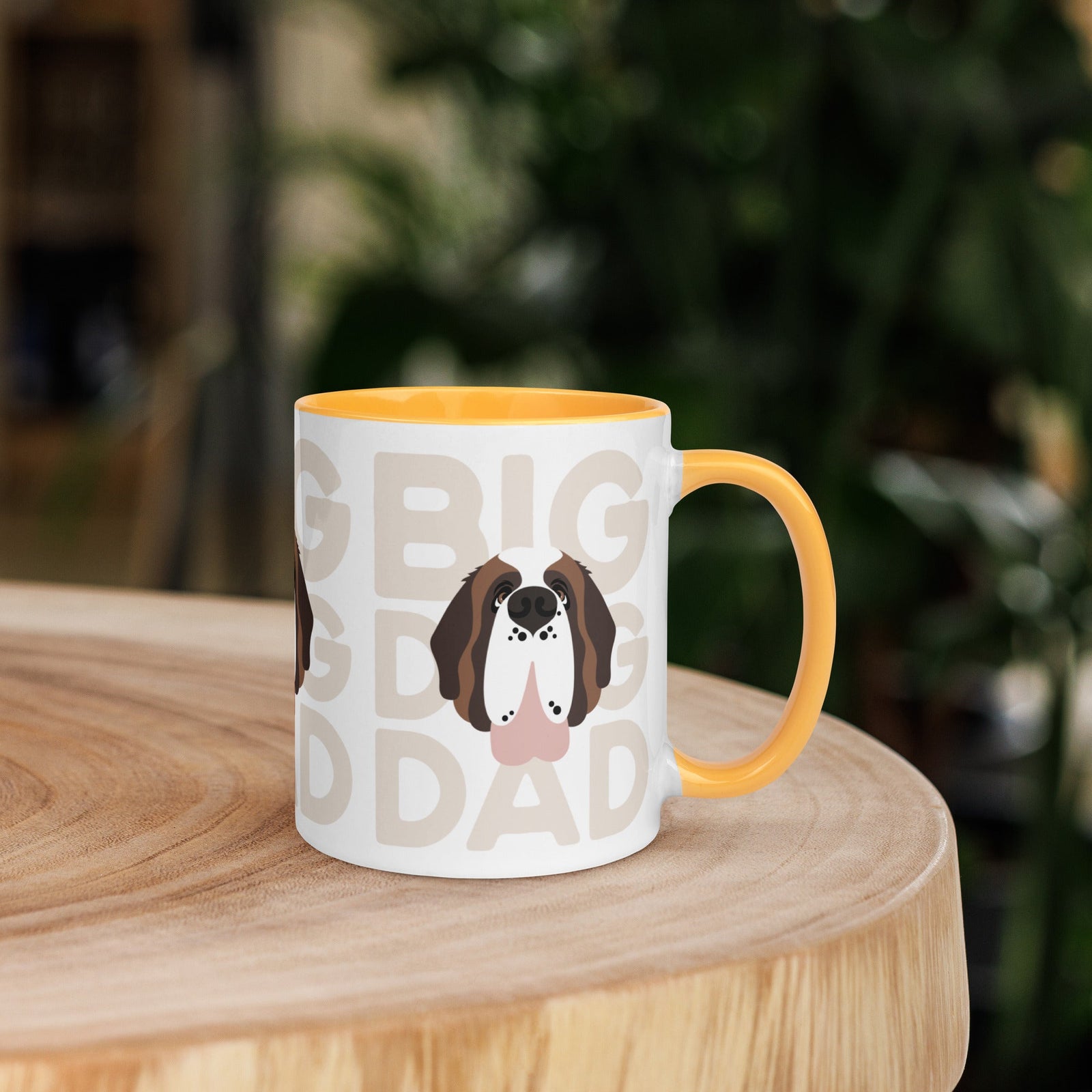 Big Dog Dad Mug + Color Inside - Lucy + Norman