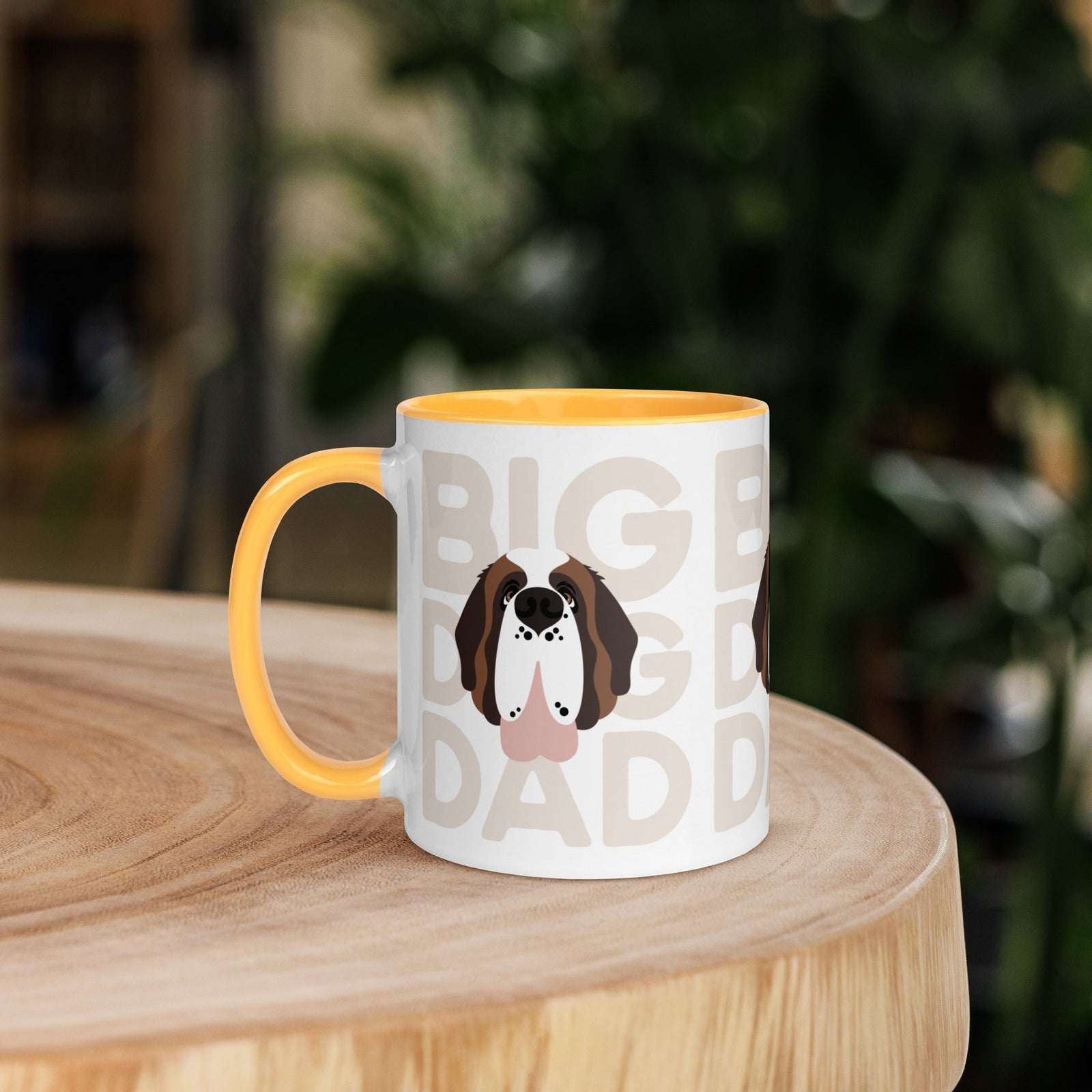 Big Dog Dad Mug + Color Inside - Lucy + Norman