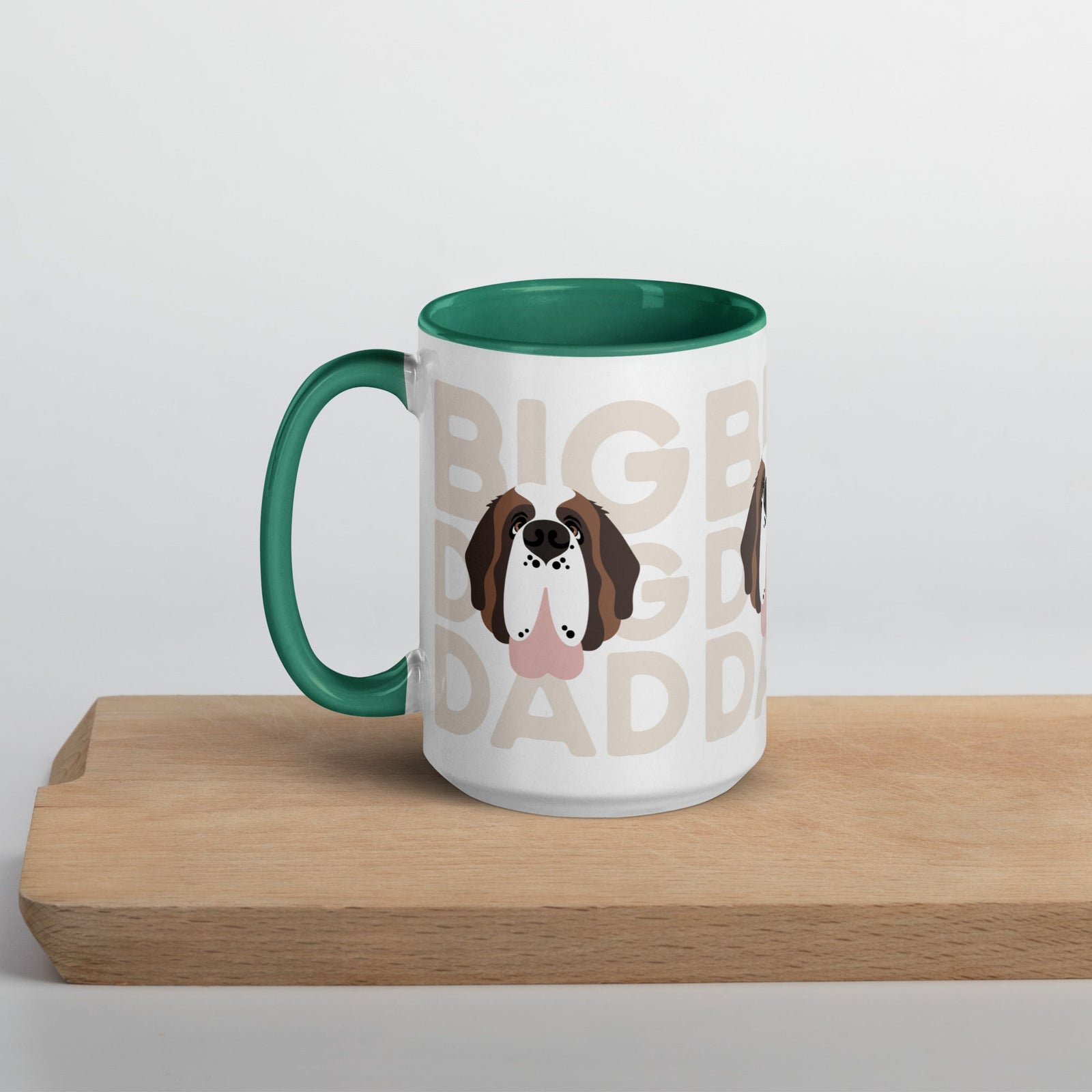 Big Dog Dad Mug + Color Inside - Lucy + Norman
