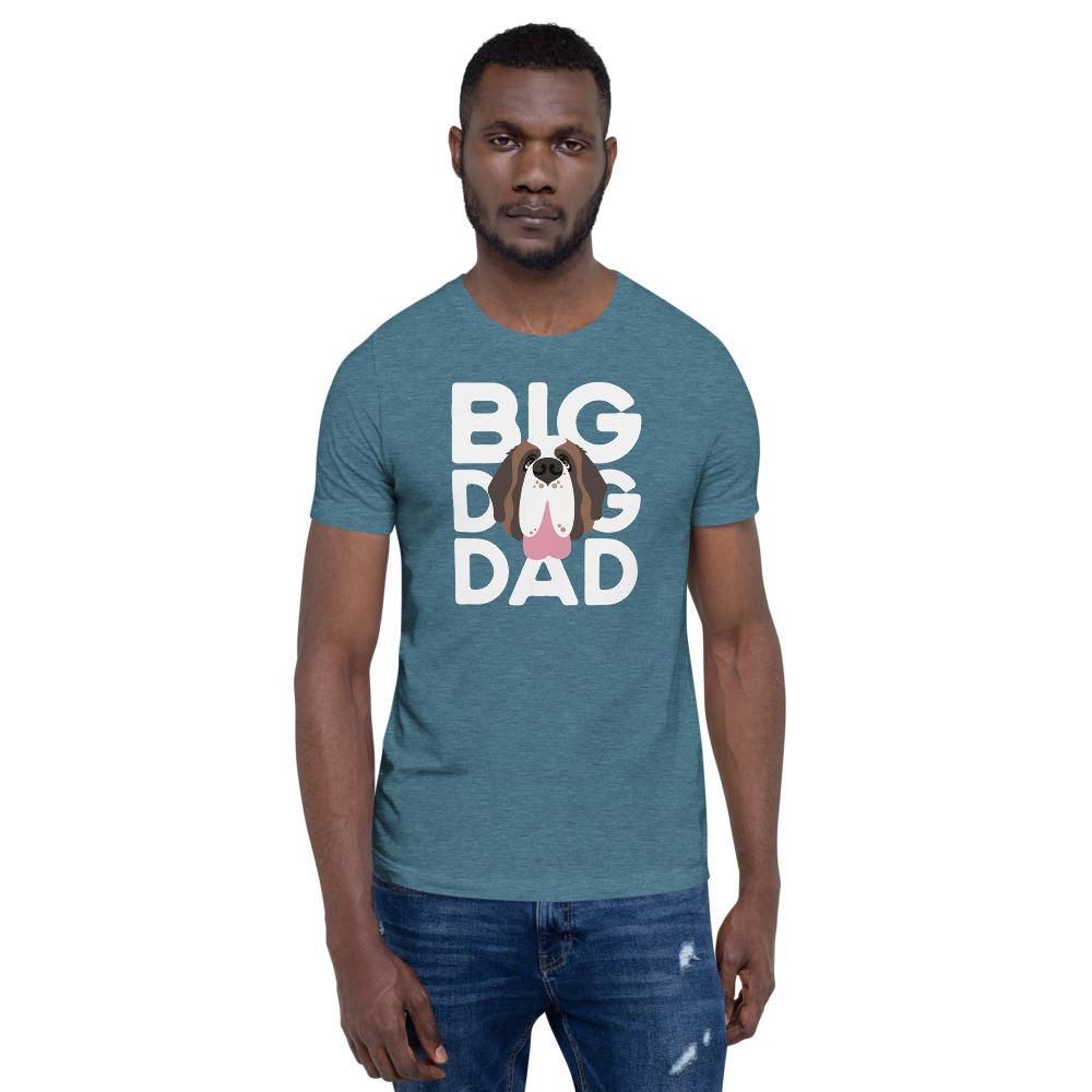 Big Dog Dad T-Shirt - Lucy + NormanBig Dog Dad Saint Bernard T-Shirt - Lucy + Norman