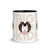 Big Dog Kid Mug + Color Inside - Lucy + Norman