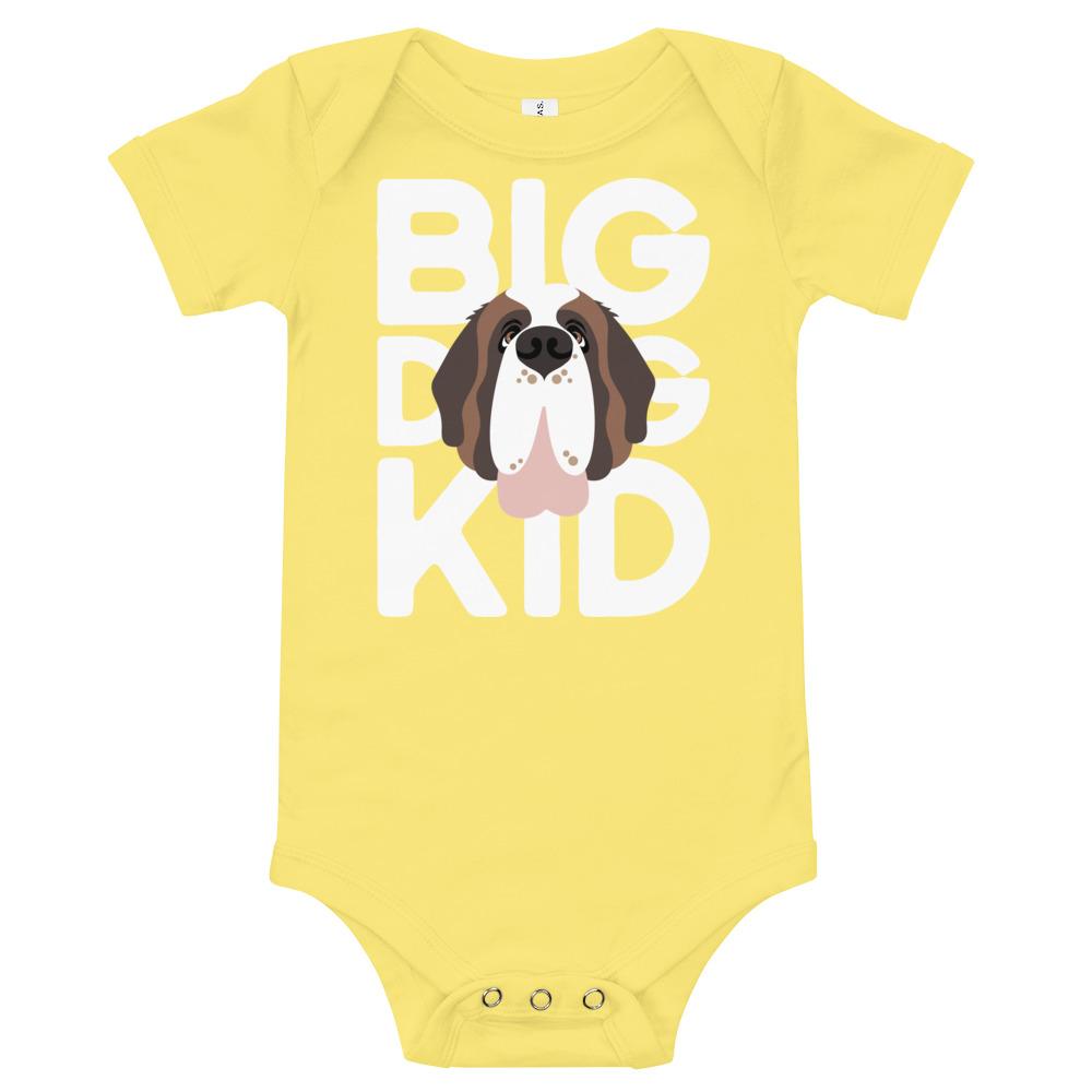 Big Dog Kid Short Sleeve One Piece - Lucy + Norman