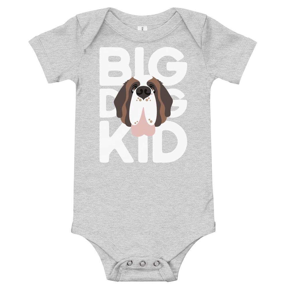 Big Dog Kid Short Sleeve One Piece - Lucy + Norman