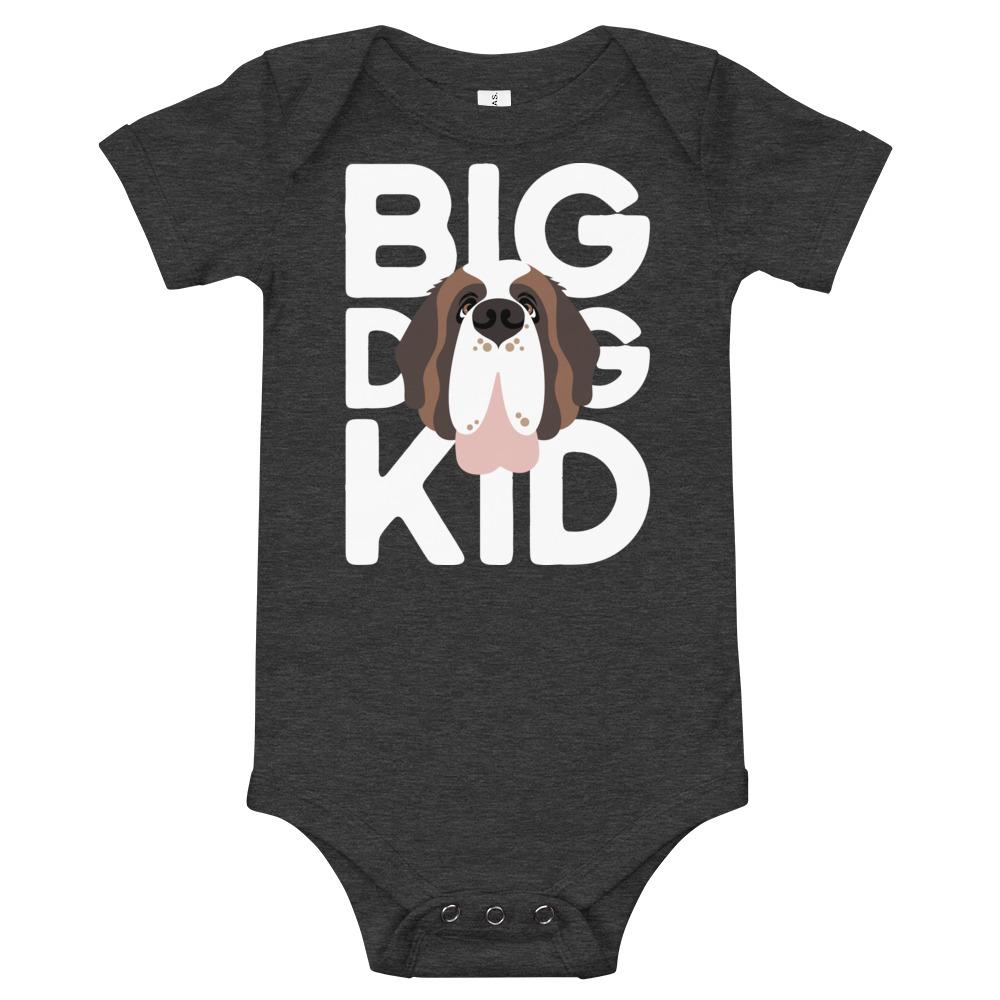 Big Dog Kid Short Sleeve One Piece - Lucy + Norman