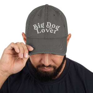 Big Dog Lover Distressed Dad Hat - Lucy + Norman