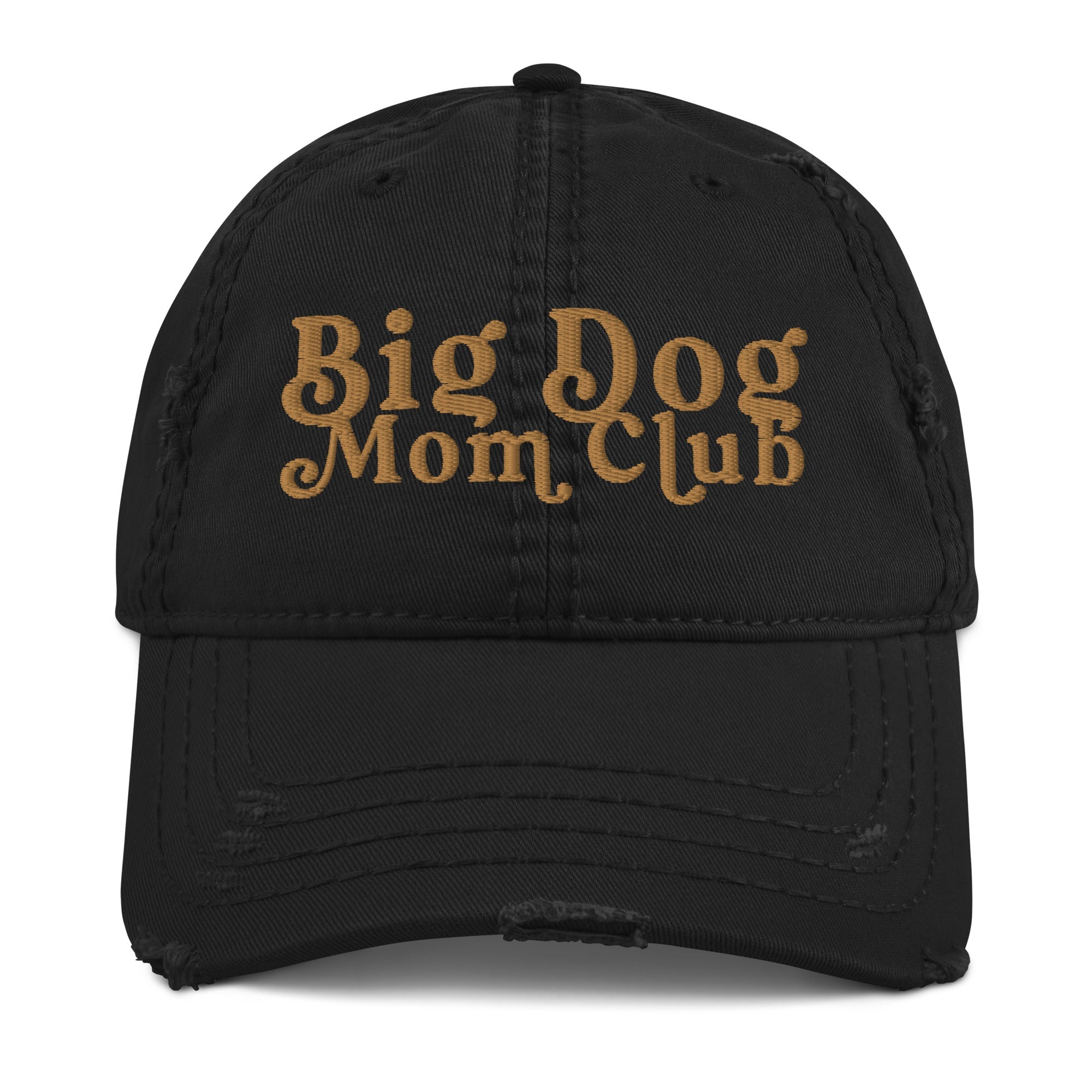 Big Dog Mom Club Distressed Dad Hat - Lucy + Norman