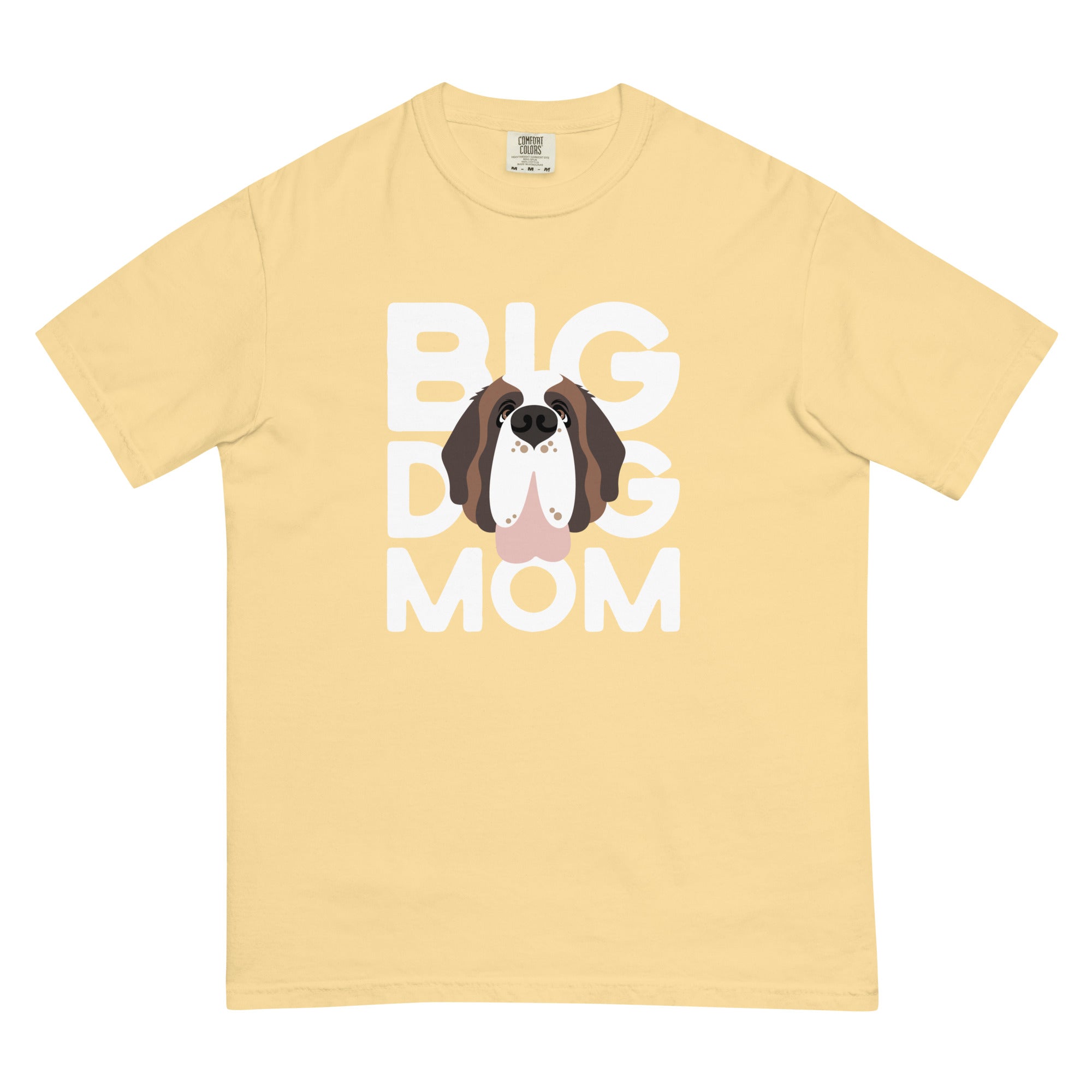 Big Dog Mom Comfort Colors Heavyweight T-Shirt - Light Colors - Lucy + Norman