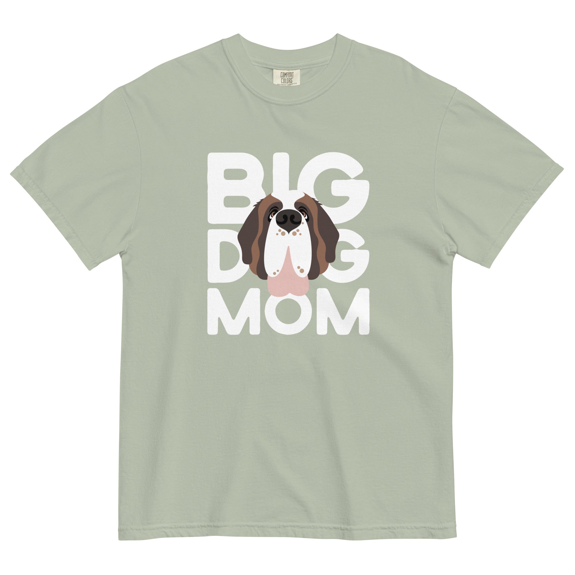 Big Dog Mom Comfort Colors Heavyweight T-Shirt - Light Colors - Lucy + Norman