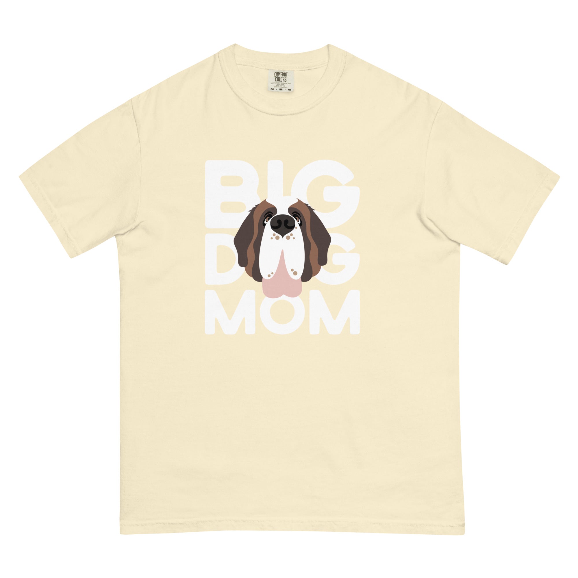 Big Dog Mom Comfort Colors Heavyweight T-Shirt - Light Colors - Lucy + Norman