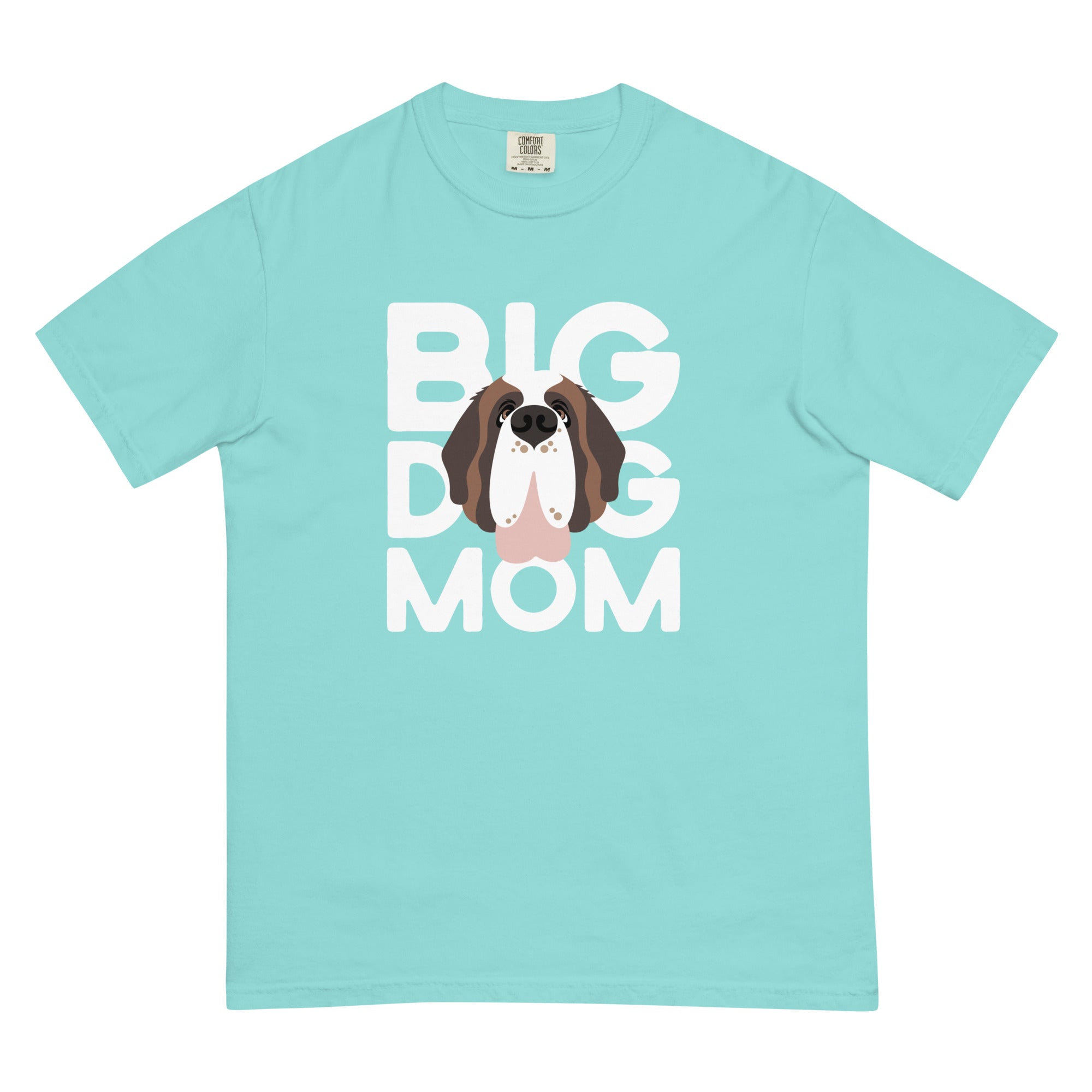Big Dog Mom Comfort Colors Heavyweight T-Shirt - Light Colors - Lucy + Norman