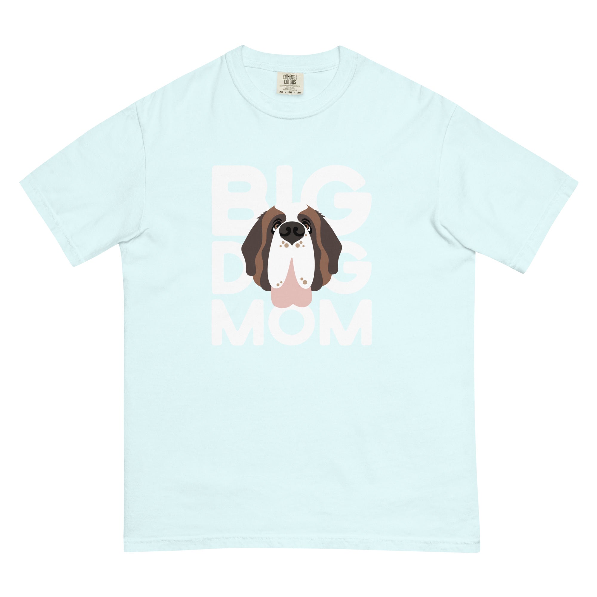 Big Dog Mom Comfort Colors Heavyweight T-Shirt - Light Colors - Lucy + Norman