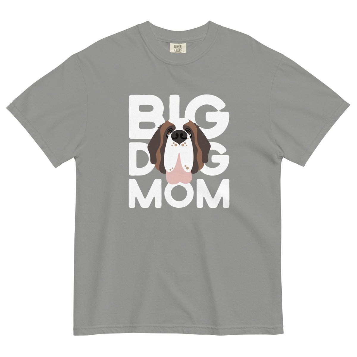 Big Dog Mom Comfort Colors Heavyweight T-Shirt - Light Colors - Lucy + Norman