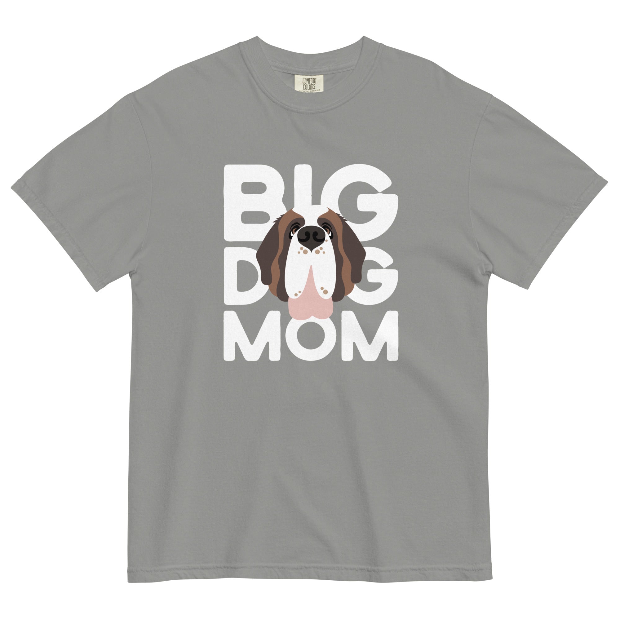 Big Dog Mom Comfort Colors Heavyweight T-Shirt - Light Colors - Lucy + Norman