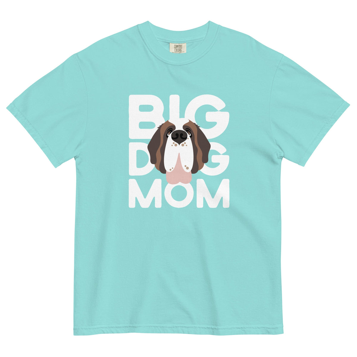 Big Dog Mom Comfort Colors Heavyweight T-Shirt - Light Colors - Lucy + Norman