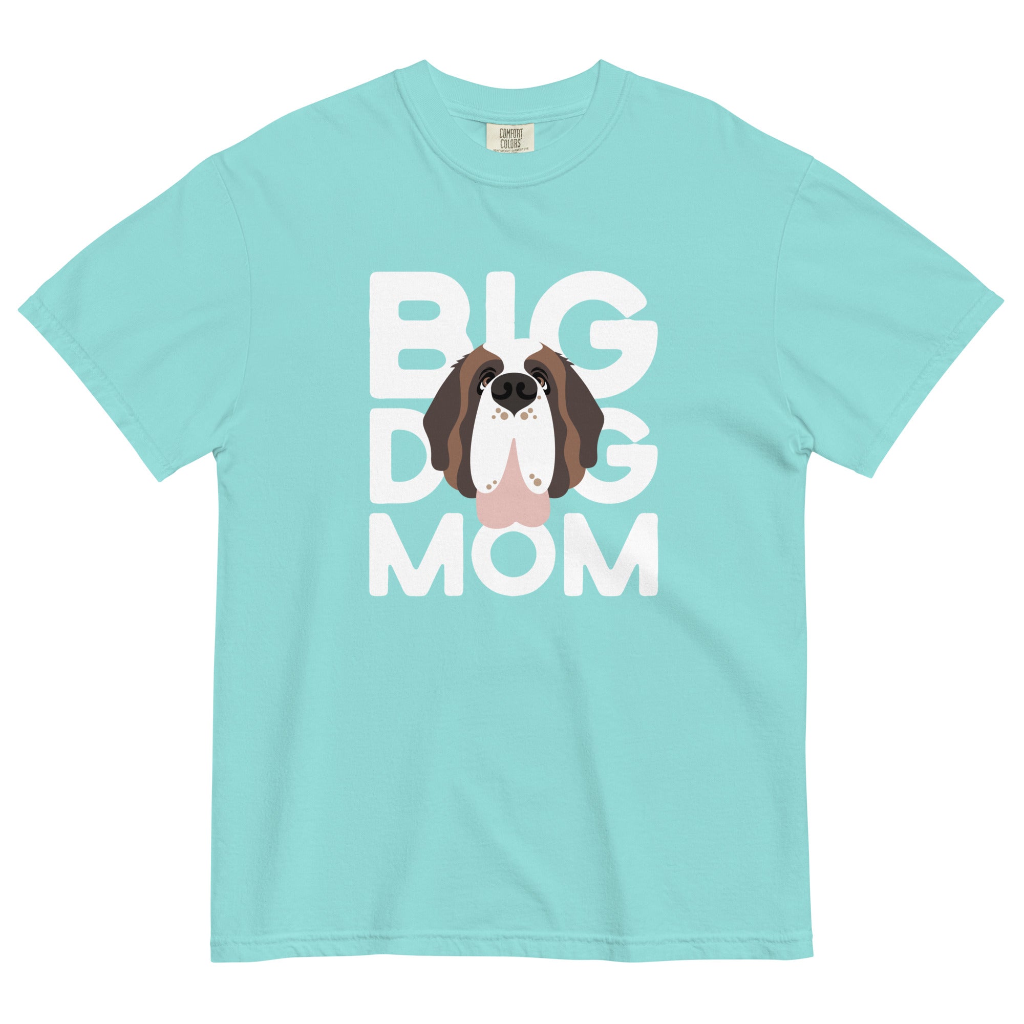 Big Dog Mom Comfort Colors Heavyweight T-Shirt - Light Colors - Lucy + Norman