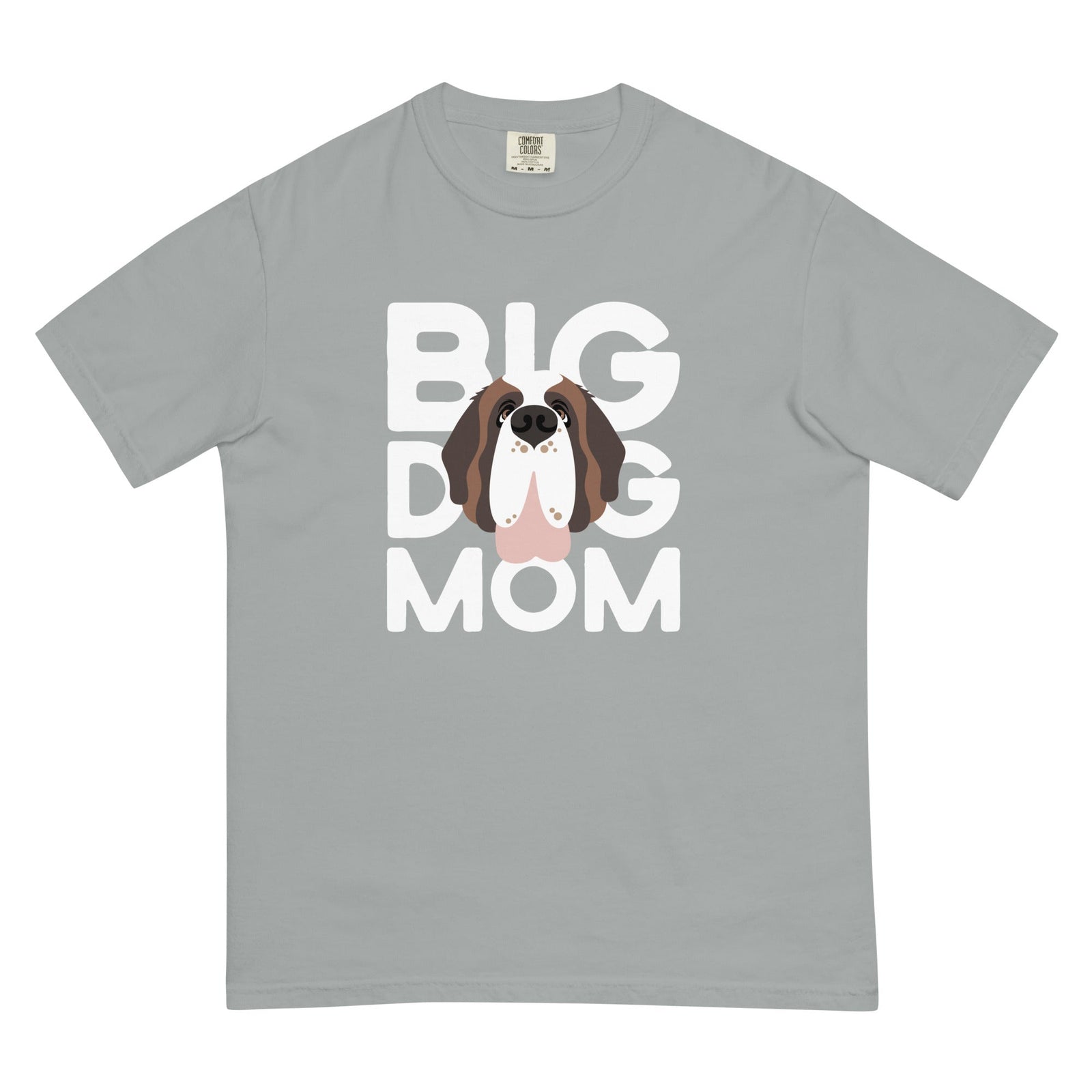 Big Dog Mom Comfort Colors Heavyweight T-Shirt - Light Colors - Lucy + Norman
