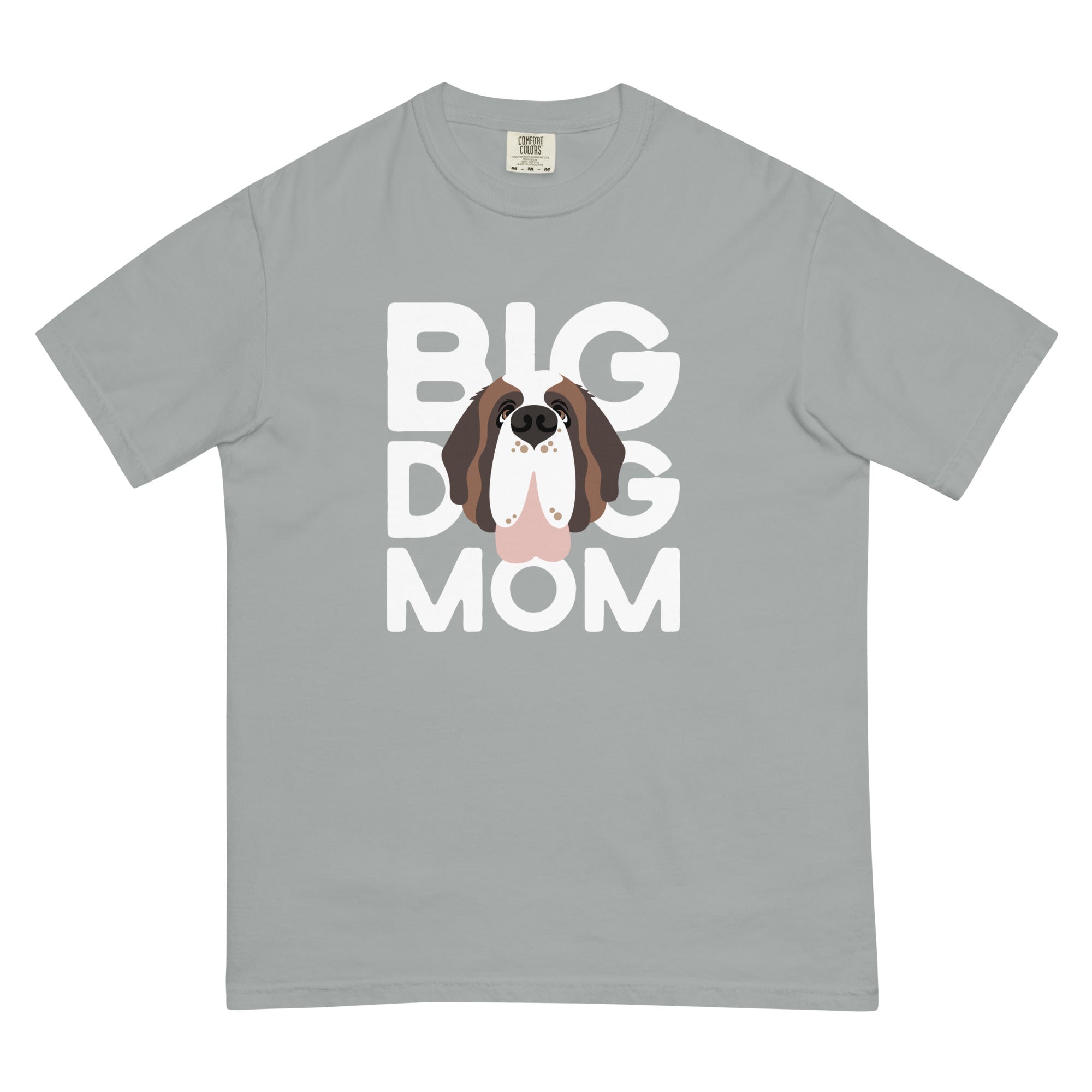 Big Dog Mom Comfort Colors Heavyweight T-Shirt - Light Colors - Lucy + Norman