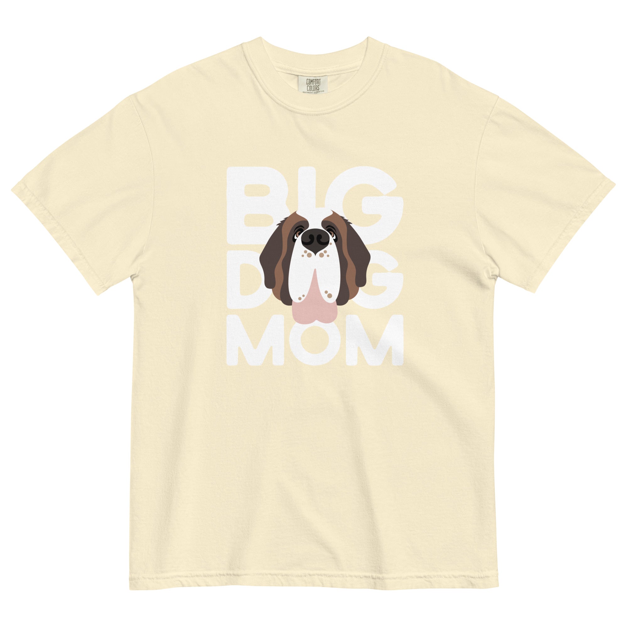 Big Dog Mom Comfort Colors Heavyweight T-Shirt - Light Colors - Lucy + Norman