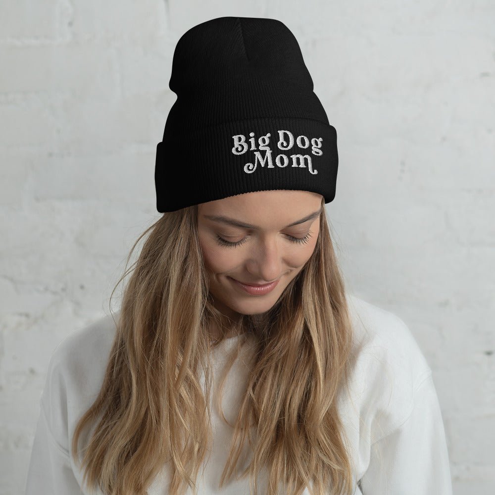 Big Dog Mom Cuffed Beanie - Lucy + Norman