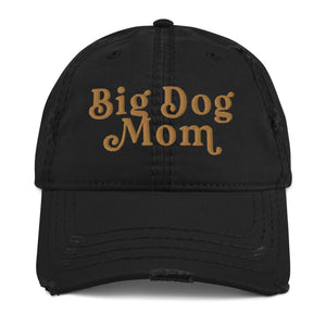 Big Dog Mom Distressed Dad Hat - Lucy + Norman