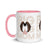 Big Dog Mom Mug + Color Inside - Lucy + Norman