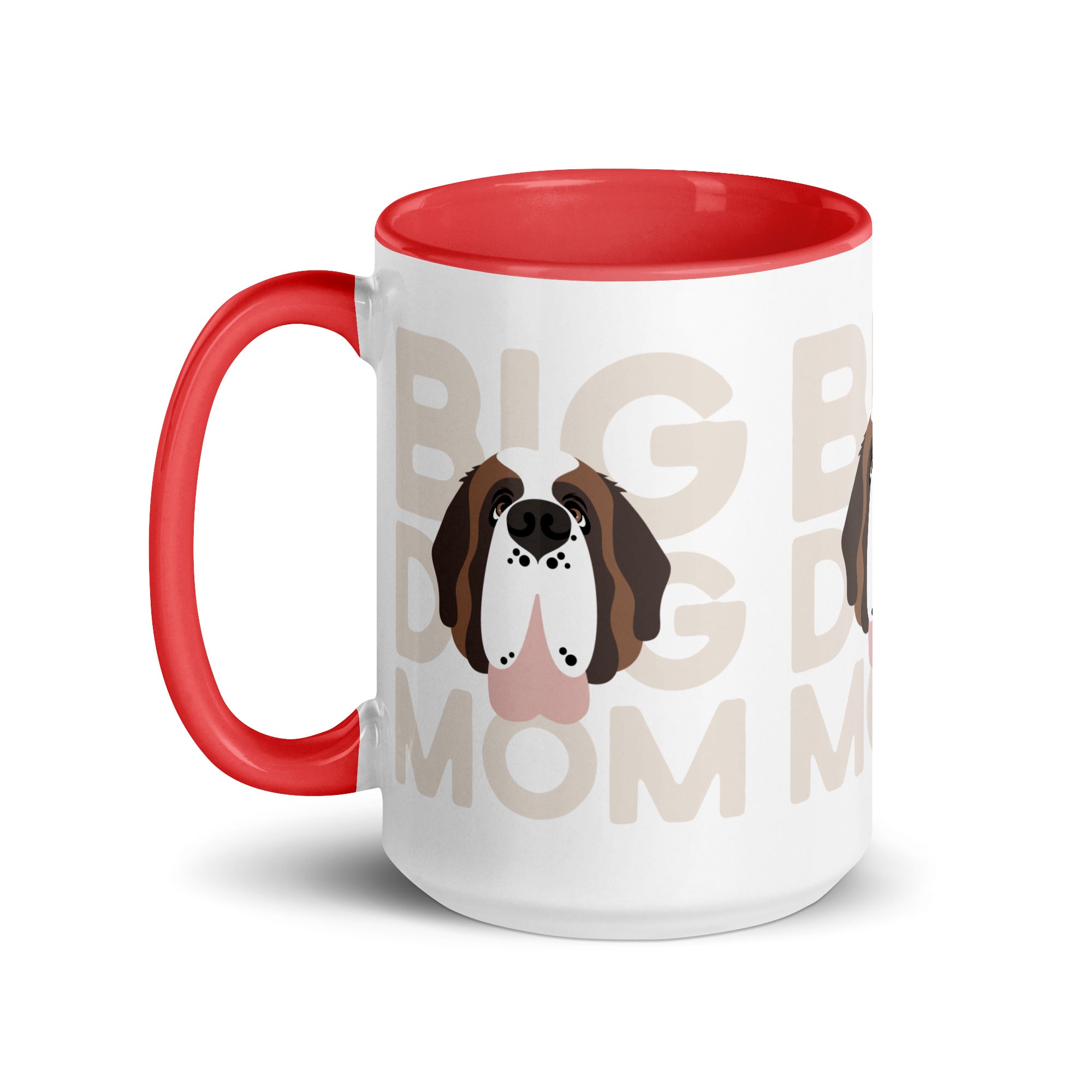 Big Dog Mom Mug + Color Inside - Lucy + Norman