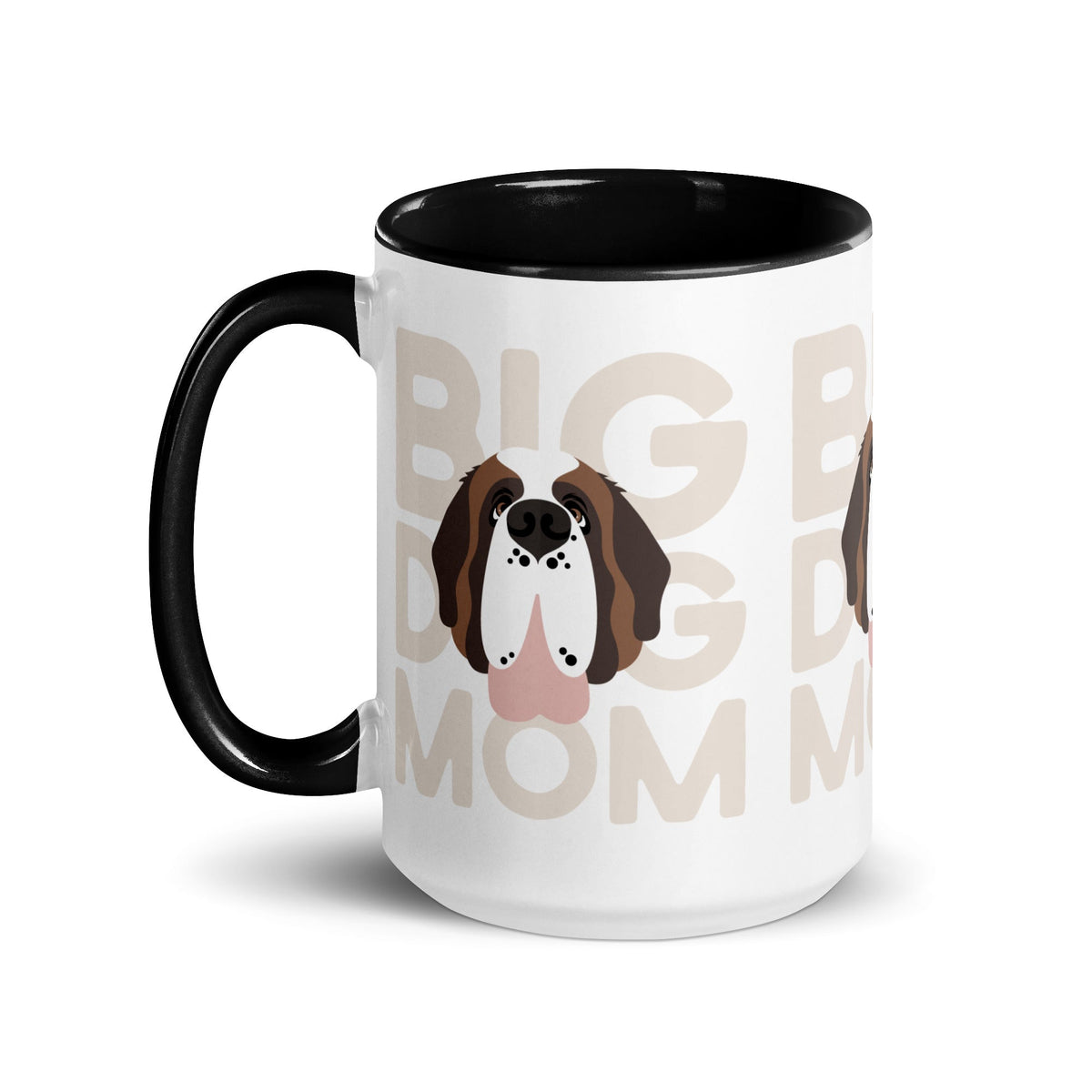 Big Dog Mom Mug + Color Inside - Lucy + Norman