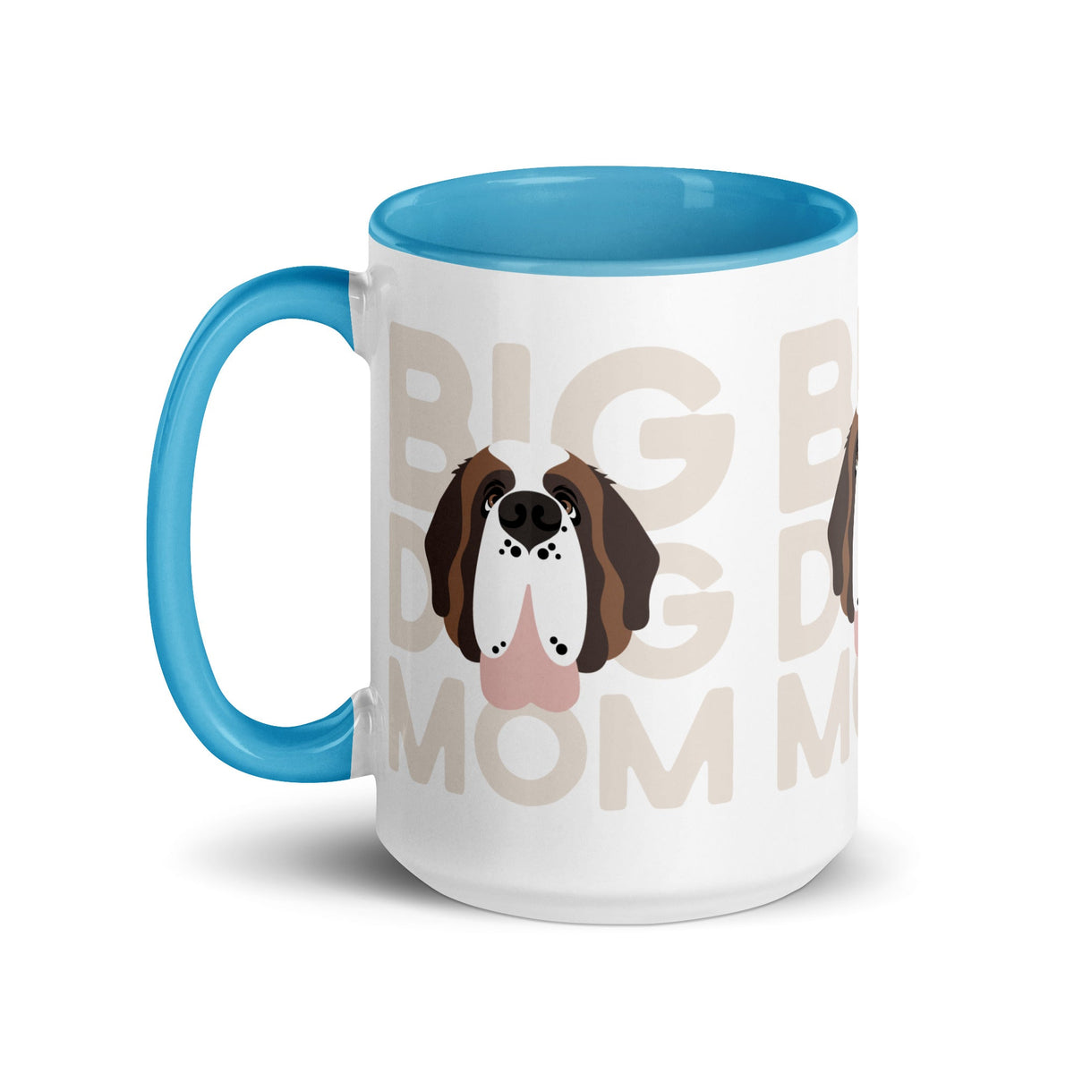 Big Dog Mom Mug + Color Inside - Lucy + Norman