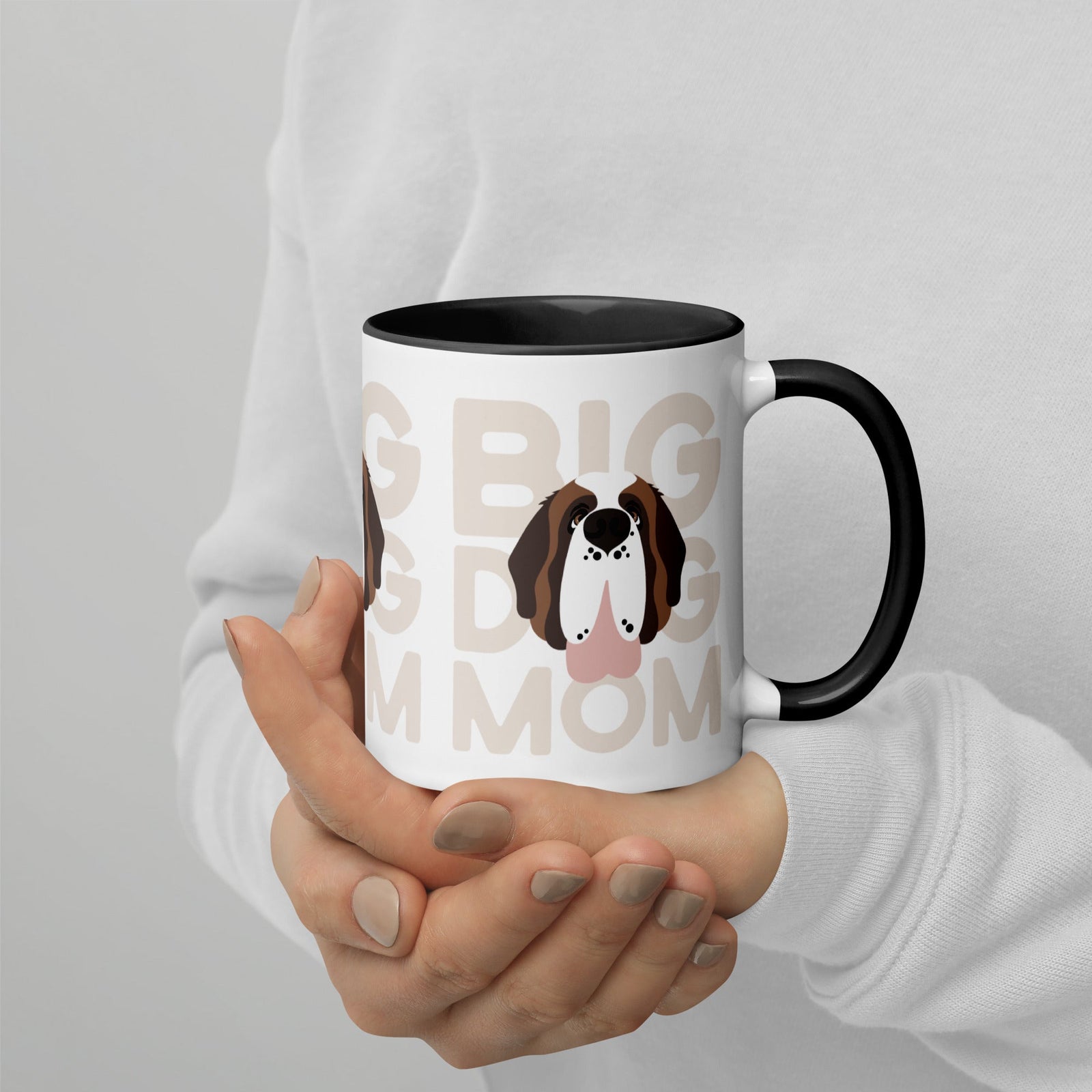 Big Dog Mom Mug + Color Inside - Lucy + Norman